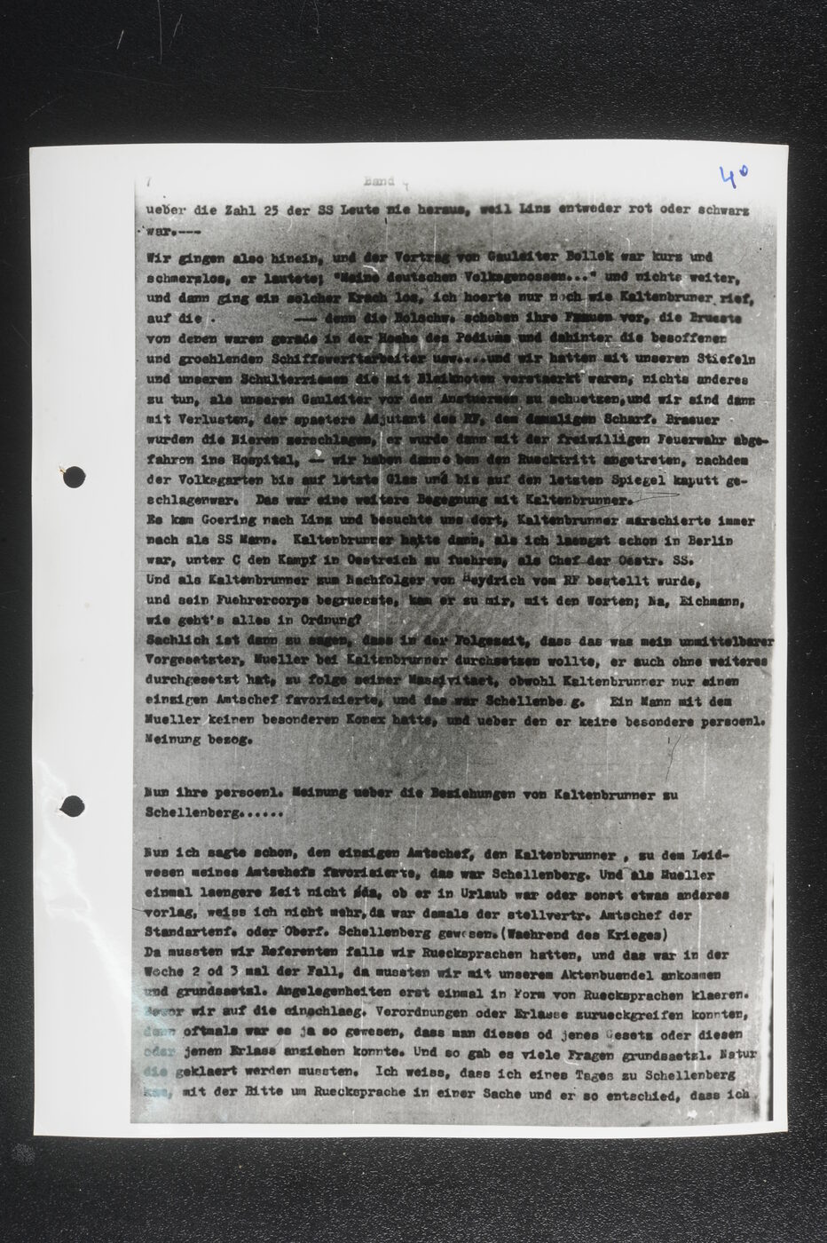 Scan 00041 of the Sassen transcript, O.65 file 85.