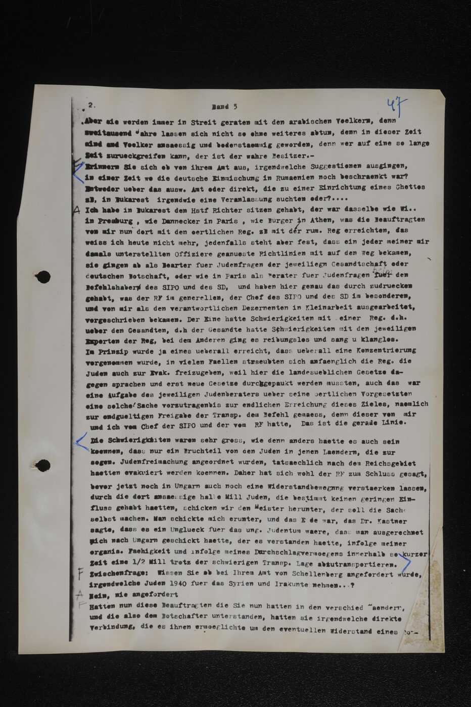 Scan 00048 of the Sassen transcript, O.65 file 85.