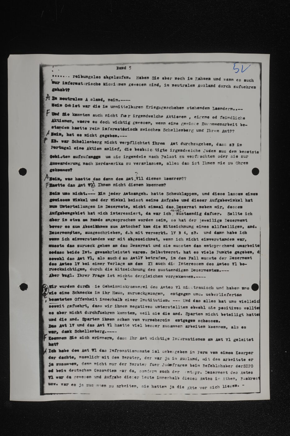 Scan 00053 of the Sassen transcript, O.65 file 85.