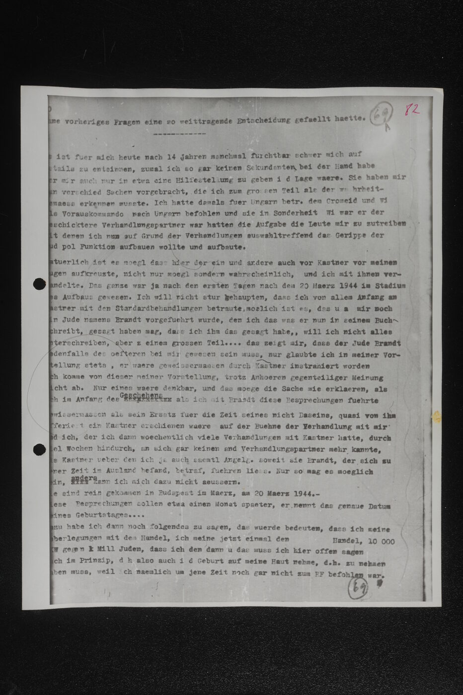 Scan 00083 of the Sassen transcript, O.65 file 85.