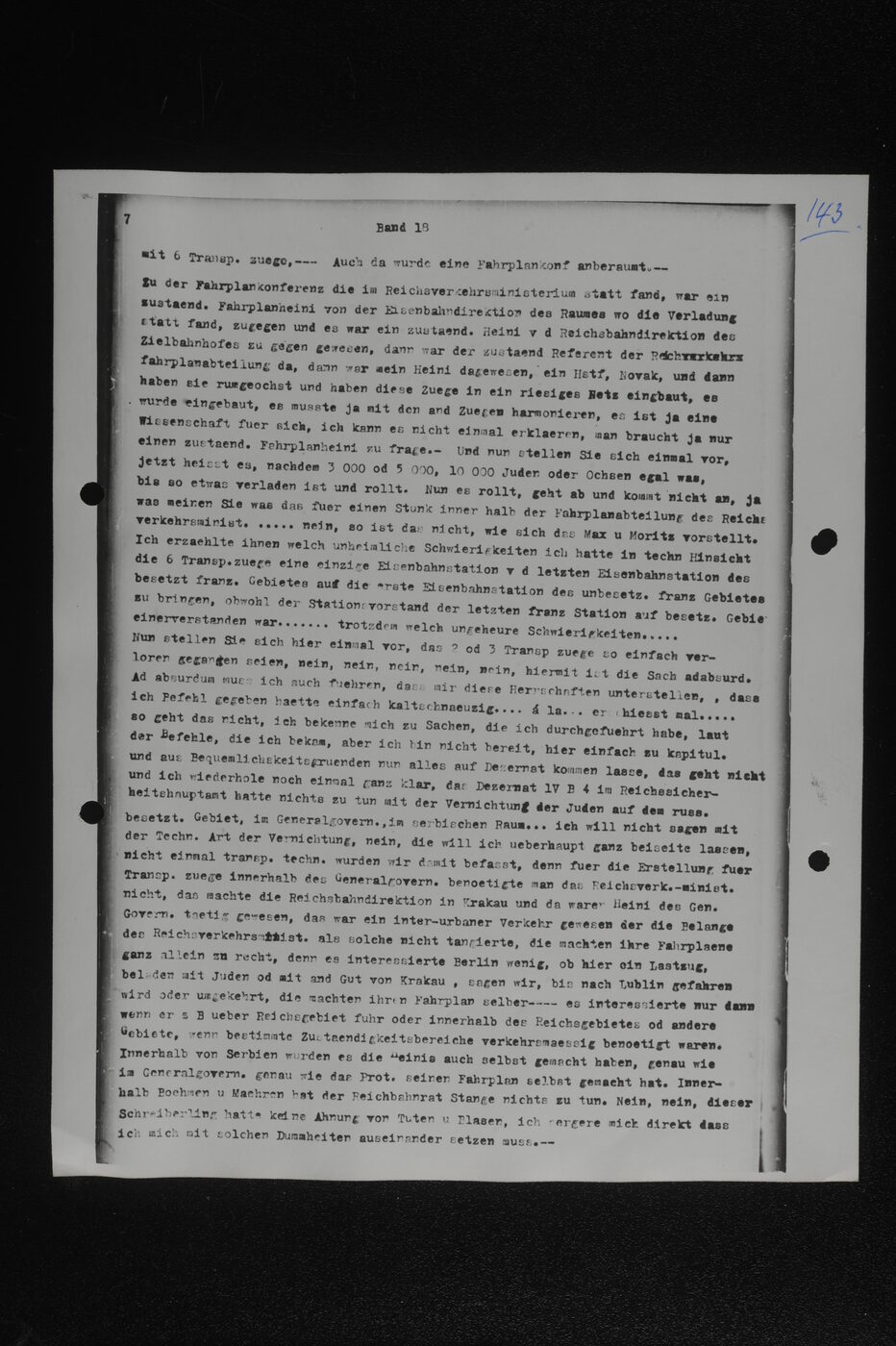 Scan 00143 of the Sassen transcript, O.65 file 85.