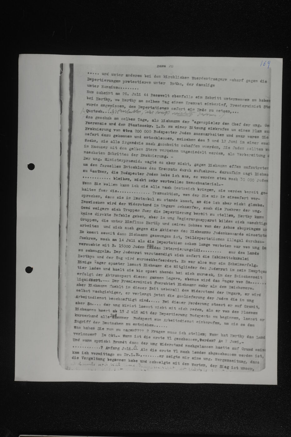 Scan 00022 of the Sassen transcript, O.65 file 86.
