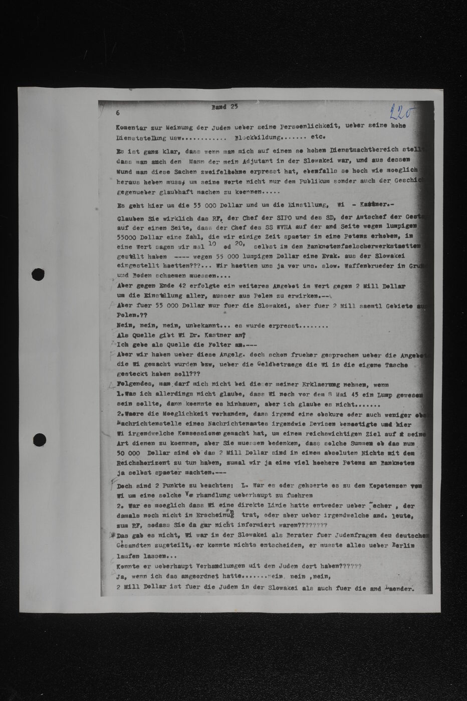 Scan 00073 of the Sassen transcript, O.65 file 86.