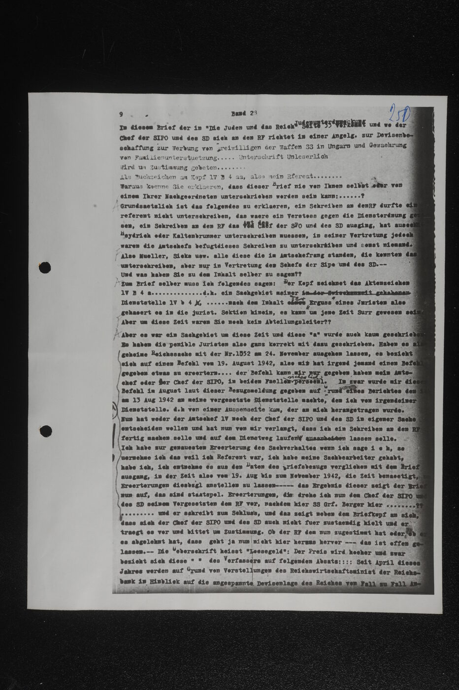 Scan 00102 of the Sassen transcript, O.65 file 86.