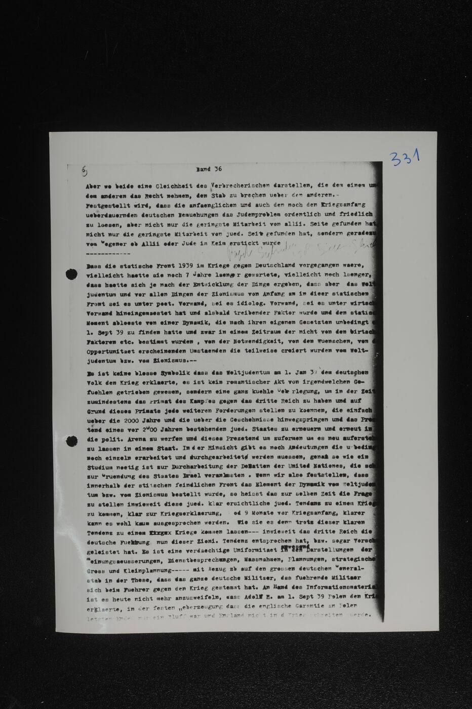 Scan 00182 of the Sassen transcript, O.65 file 86.