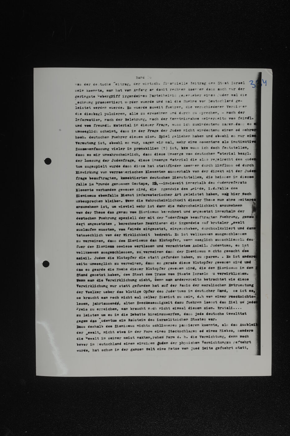 Scan 00184 of the Sassen transcript, O.65 file 86.