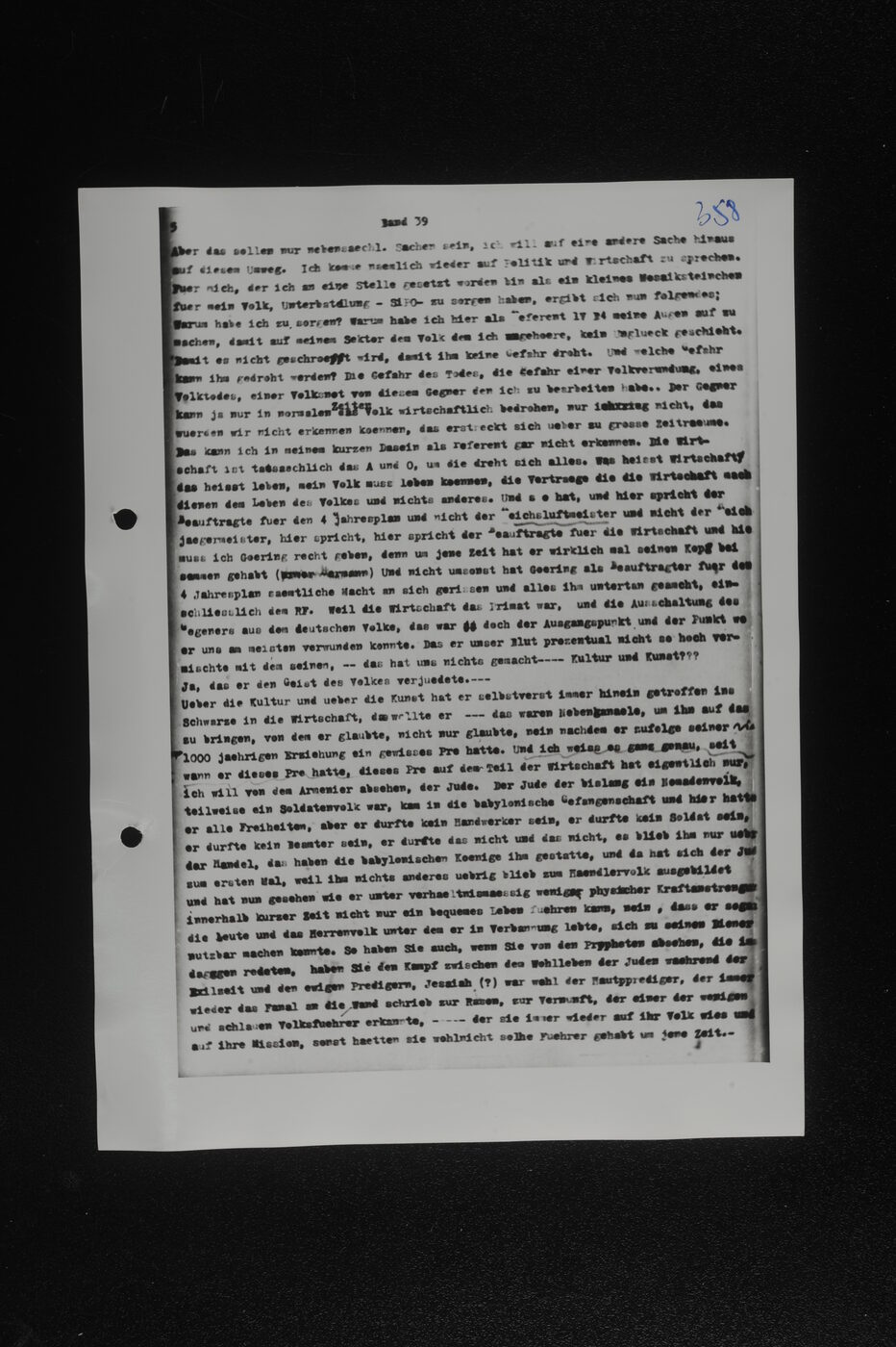 Scan 00208 of the Sassen transcript, O.65 file 86.