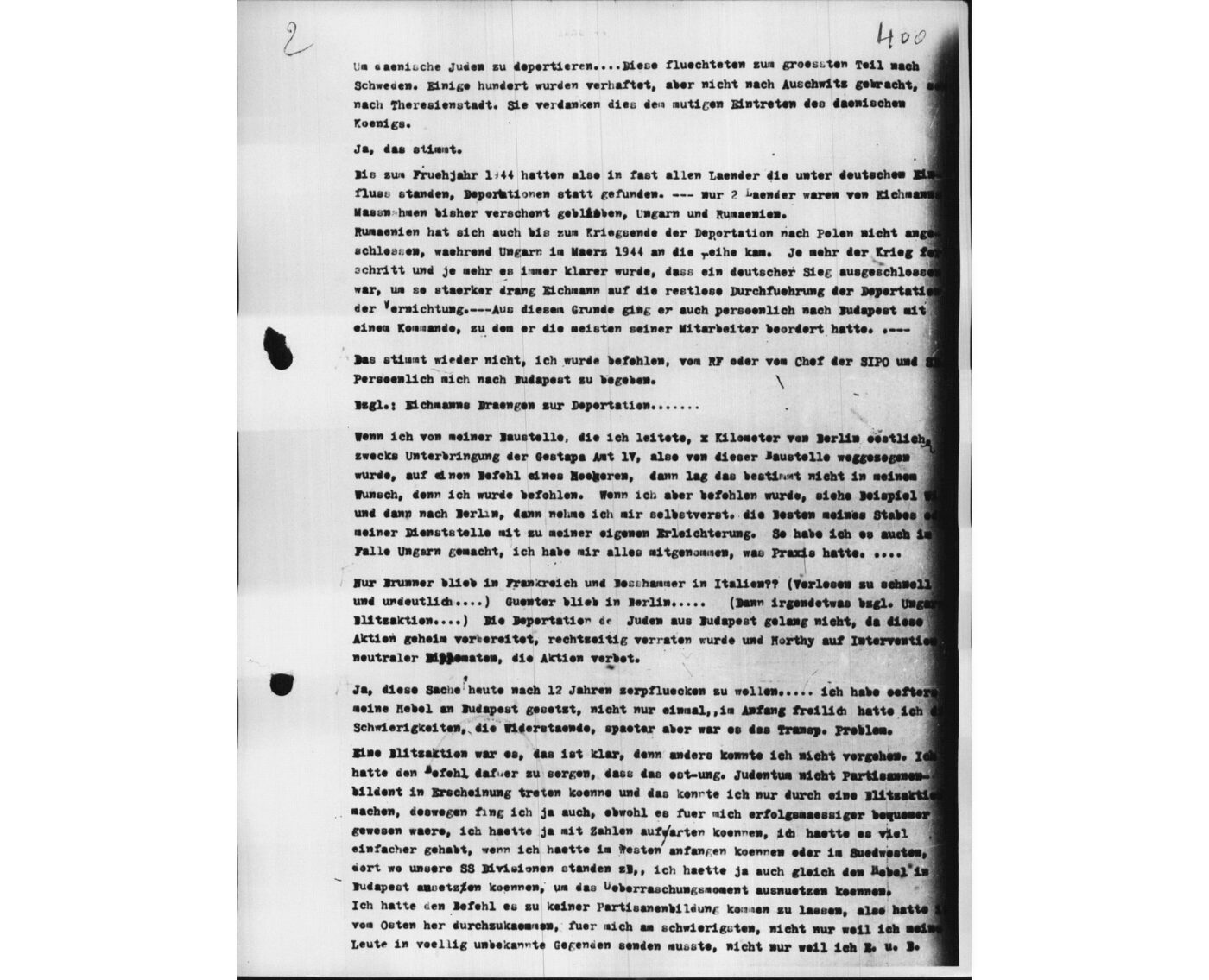 Scan 00040 of the Sassen transcript, O.65 file 87.