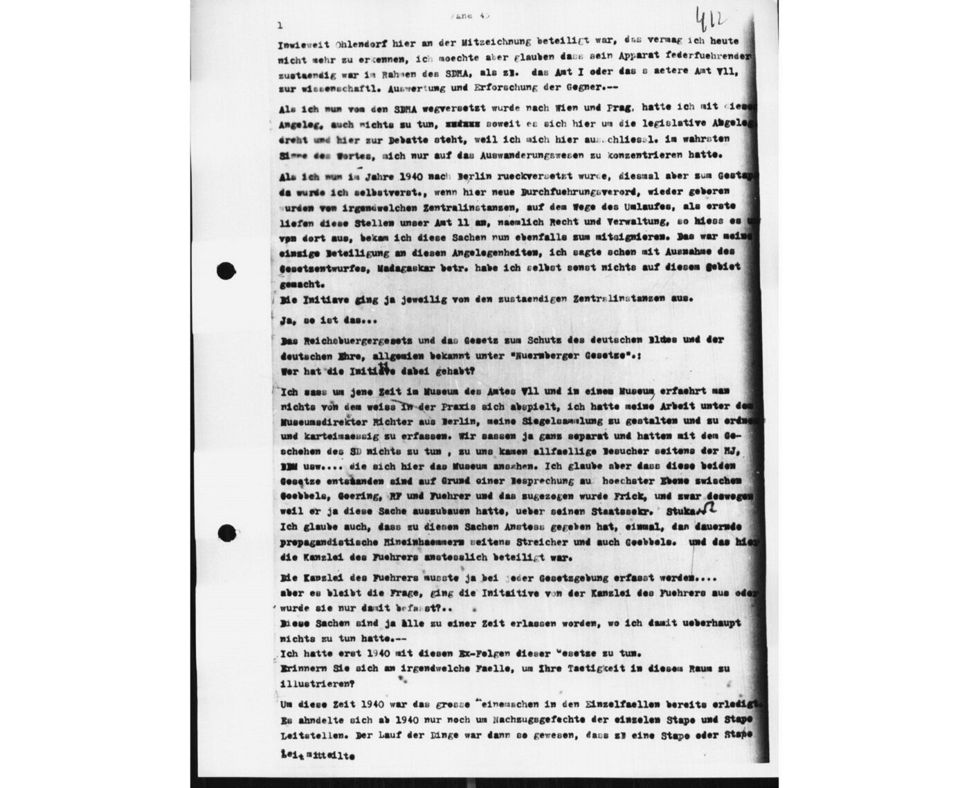 Scan 00052 of the Sassen transcript, O.65 file 87.