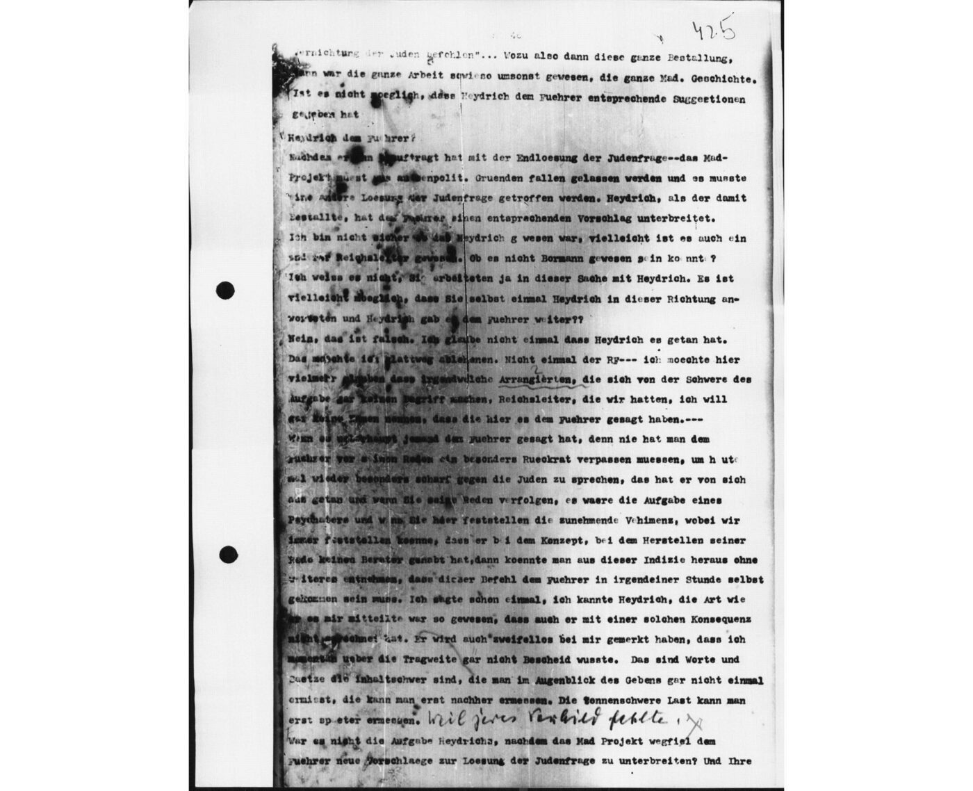 Scan 00065 of the Sassen transcript, O.65 file 87.