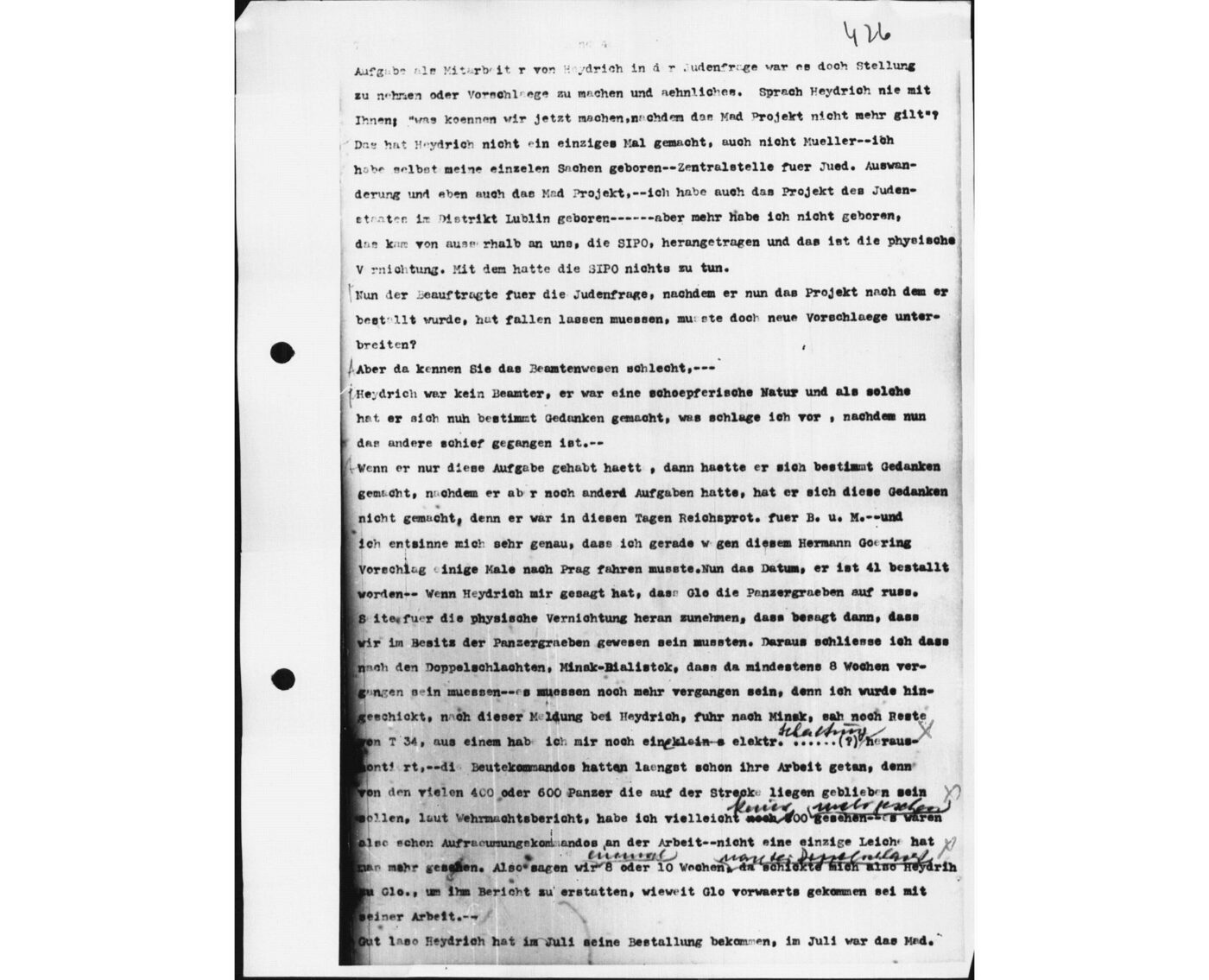 Scan 00066 of the Sassen transcript, O.65 file 87.