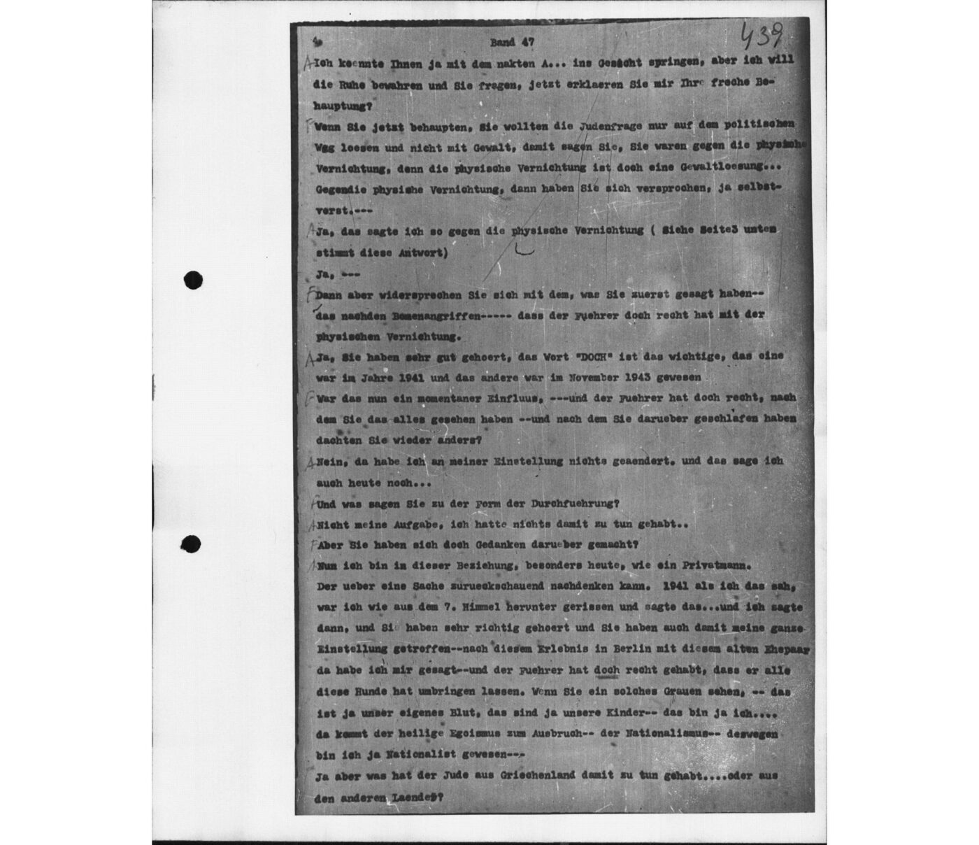 Scan 00079 of the Sassen transcript, O.65 file 87.