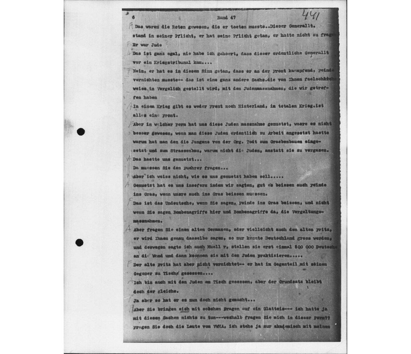 Scan 00082 of the Sassen transcript, O.65 file 87.