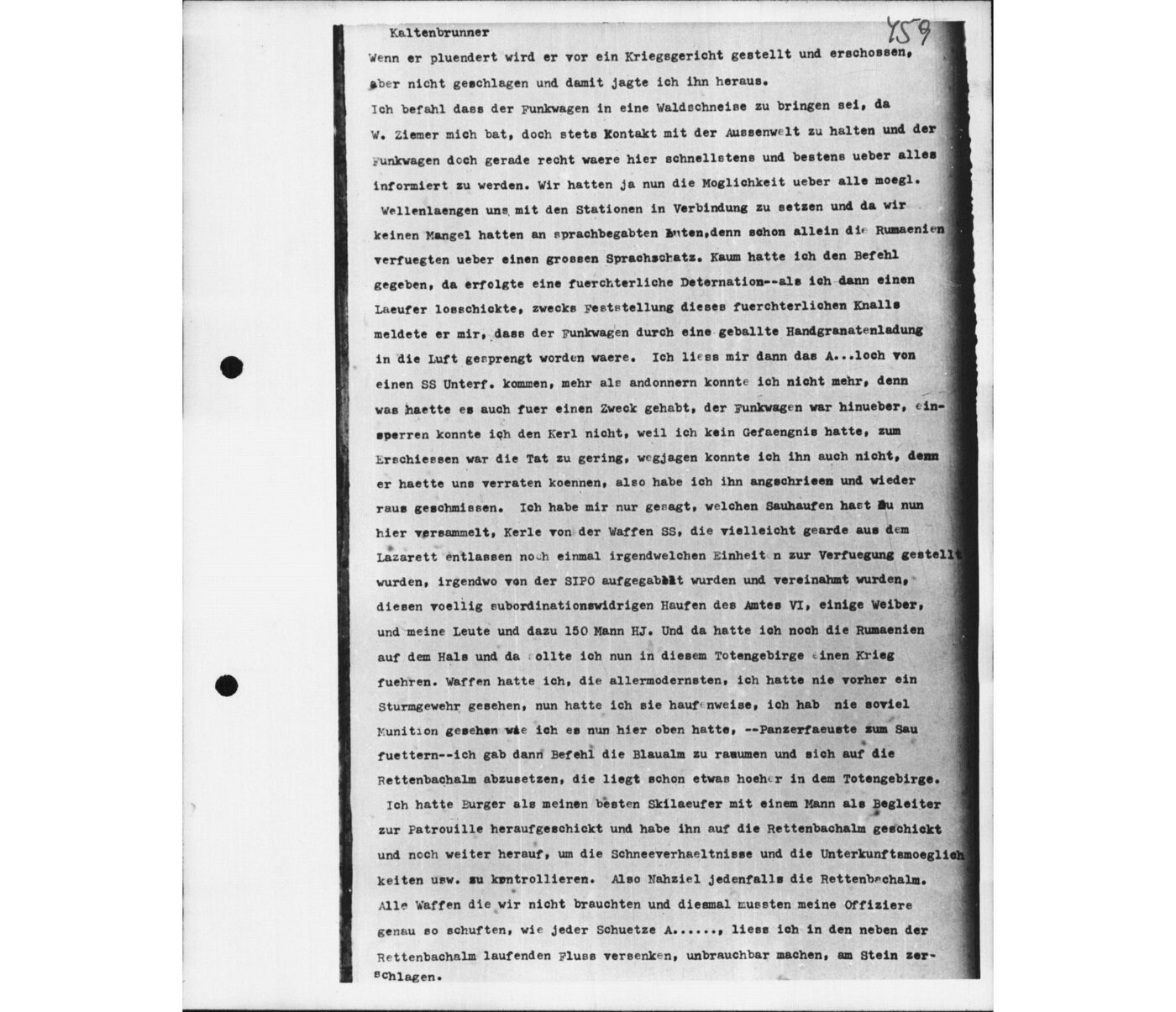 Scan 00100 of the Sassen transcript, O.65 file 87.