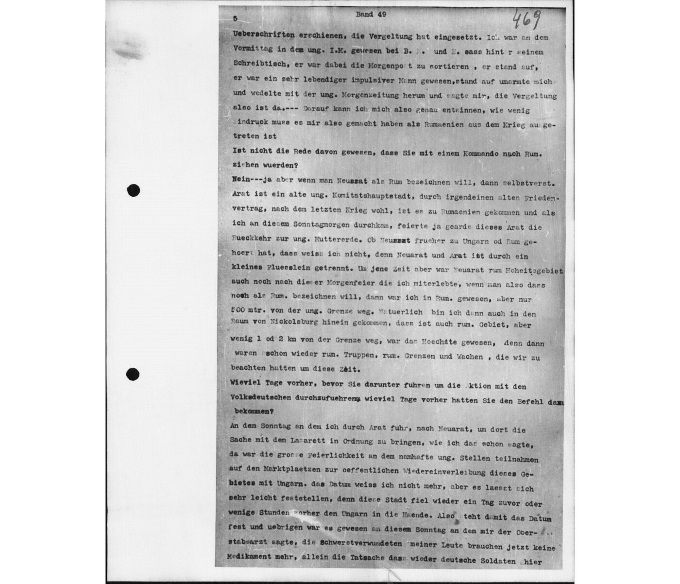 Scan 00110 of the Sassen transcript, O.65 file 87.