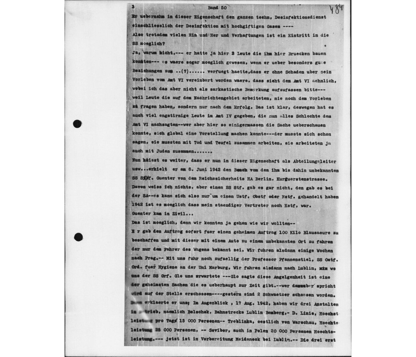 Scan 00125 of the Sassen transcript, O.65 file 87.