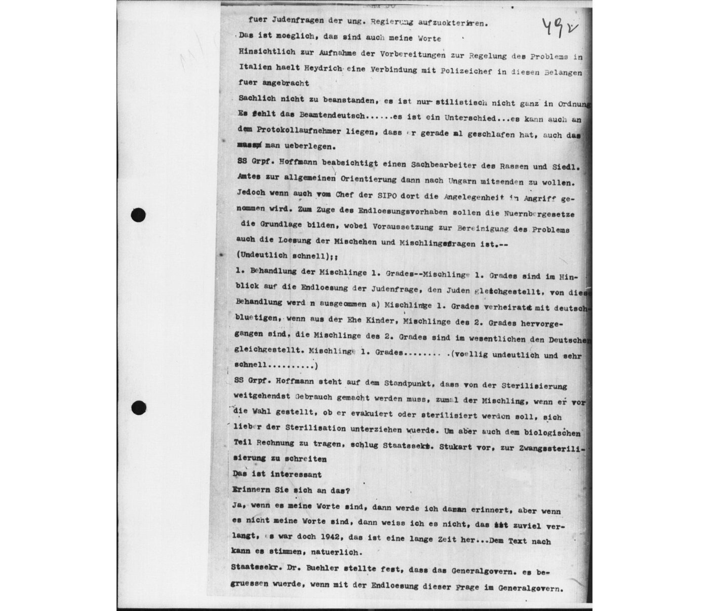 Scan 00133 of the Sassen transcript, O.65 file 87.