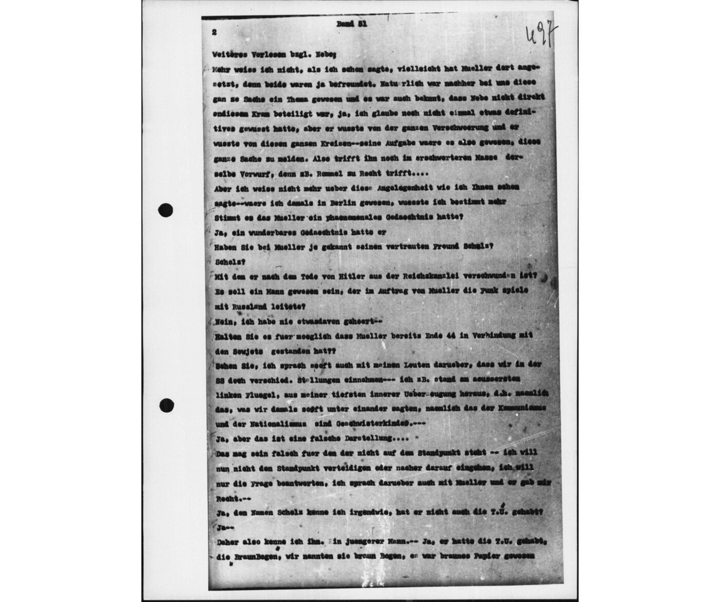 Scan 00138 of the Sassen transcript, O.65 file 87.