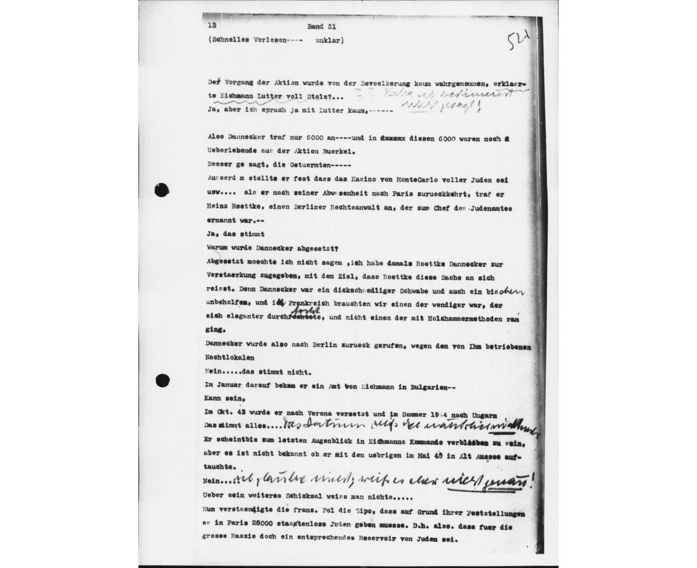 Scan 00161 of the Sassen transcript, O.65 file 87.