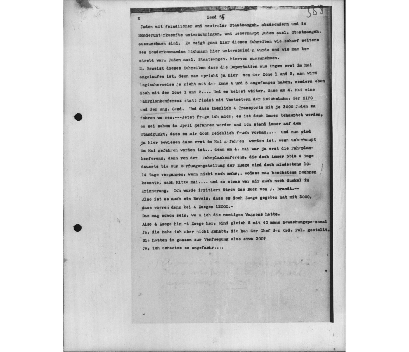 Scan 00033 of the Sassen transcript, O.65 file 88.