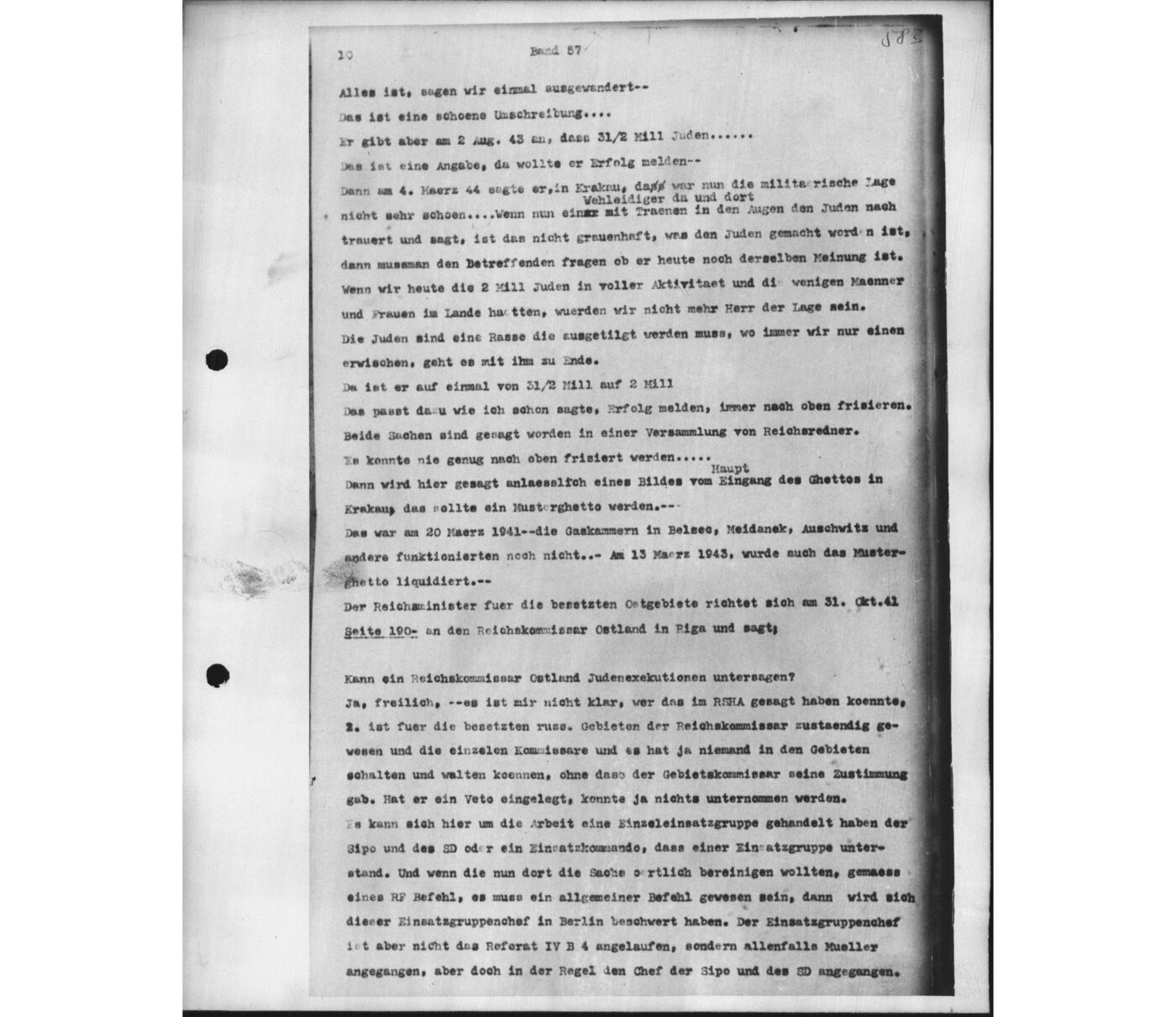 Scan 00057 of the Sassen transcript, O.65 file 88.