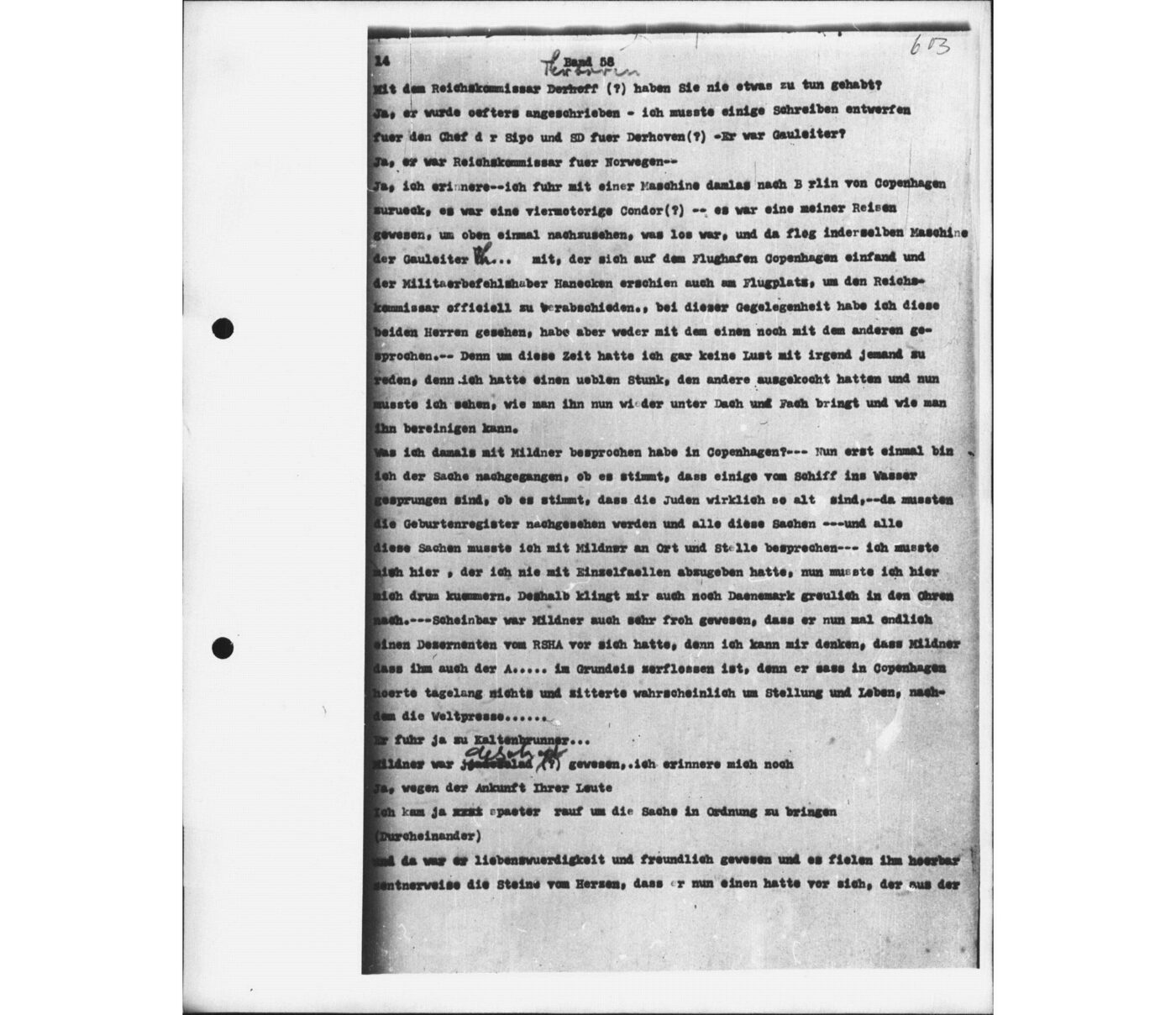 Scan 00077 of the Sassen transcript, O.65 file 88.
