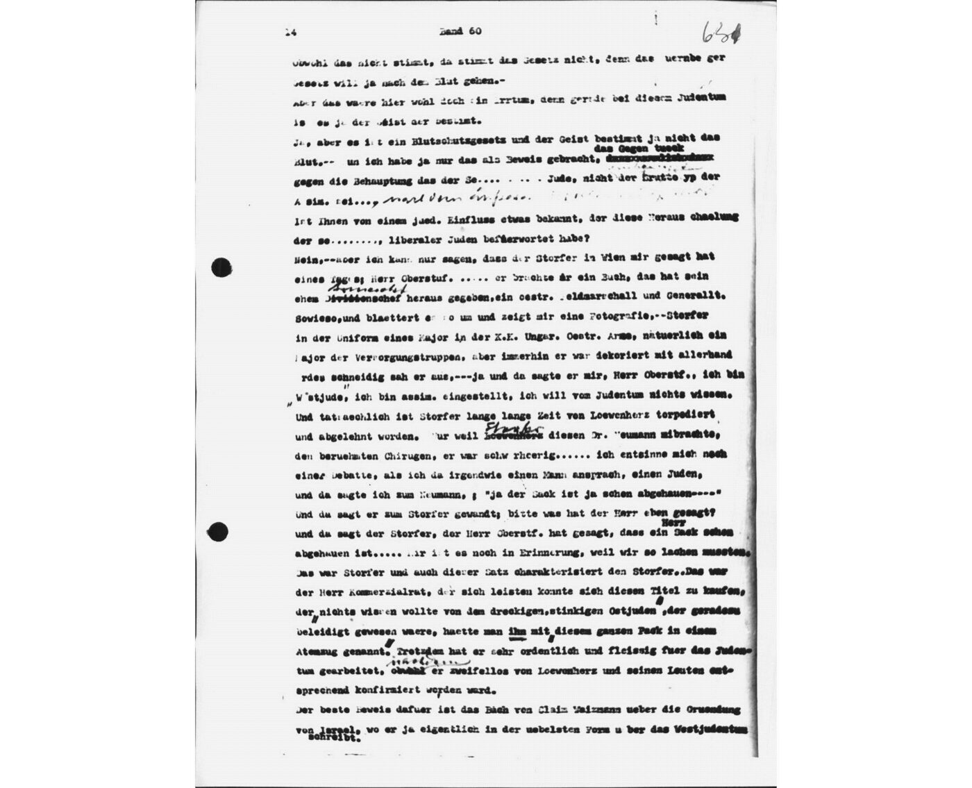 Scan 00104 of the Sassen transcript, O.65 file 88.