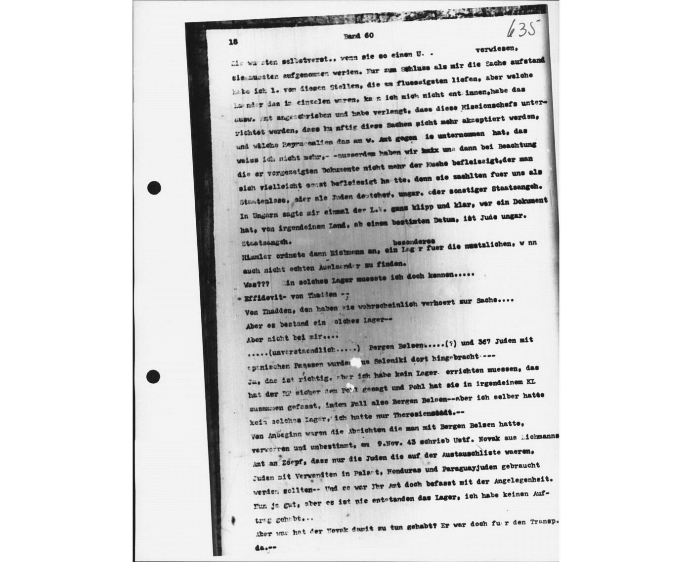 Scan 00108 of the Sassen transcript, O.65 file 88.