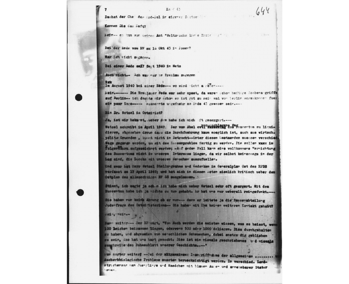Scan 00117 of the Sassen transcript, O.65 file 88.