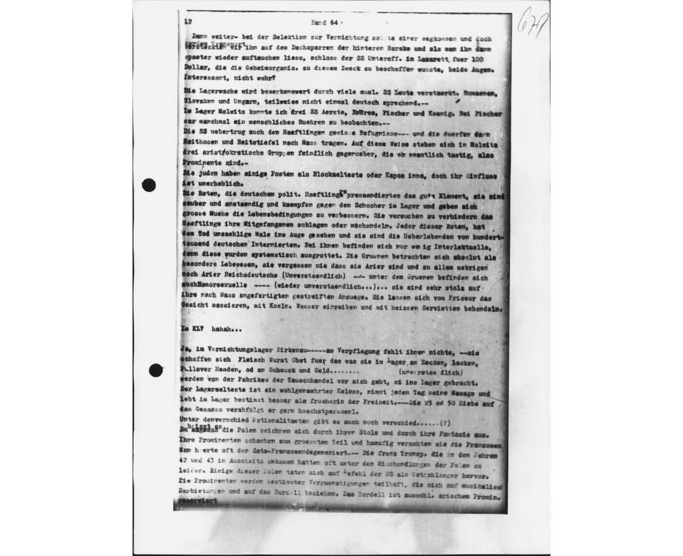 Scan 00152 of the Sassen transcript, O.65 file 88.