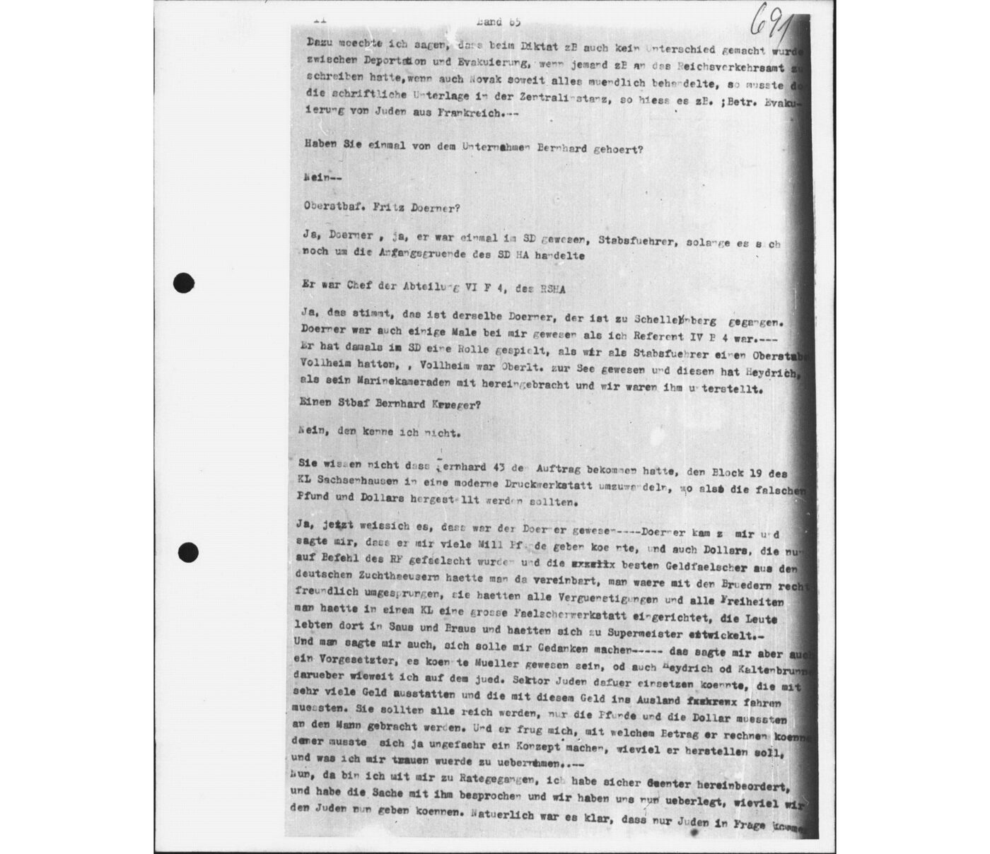Scan 00164 of the Sassen transcript, O.65 file 88.